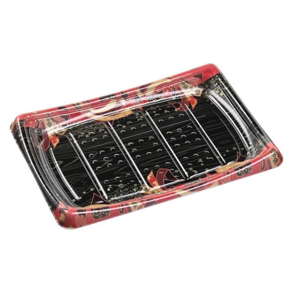 エフピコ 寿司容器 芝盛3-8(V) 本体 舞姫赤 49549308 1ケース(400個(10個×40)（直送品）