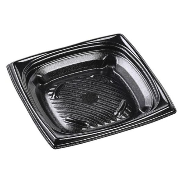 エフピコ 弁当容器 MFPパステ19-19 本体 黒 4M74191A 1袋(50個)（直送品）