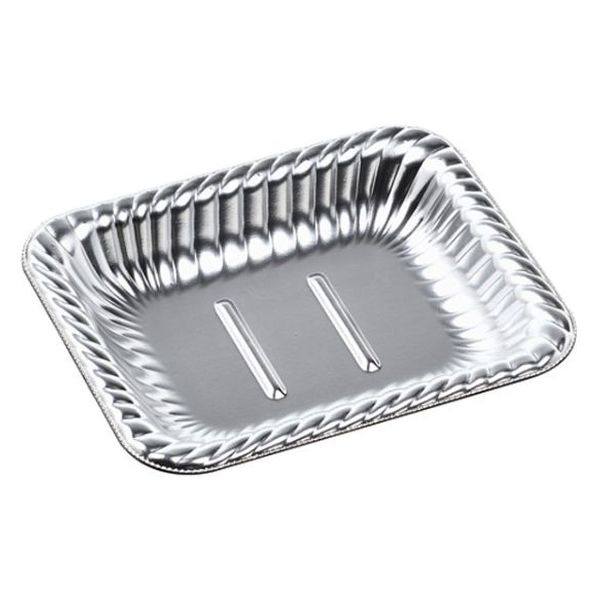 エフピコ オードブル容器 ティアラ角皿17-14 本体 銀 41461714 1ケース(1000個(50個×20)（直送品）