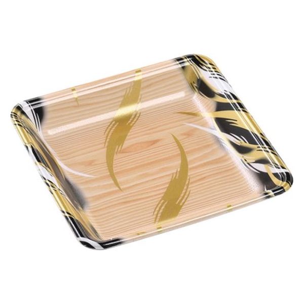 エフピコ 発泡トレー FLB-A20-30 風紋木目黒 4B860206 1袋(100個)（直送品）