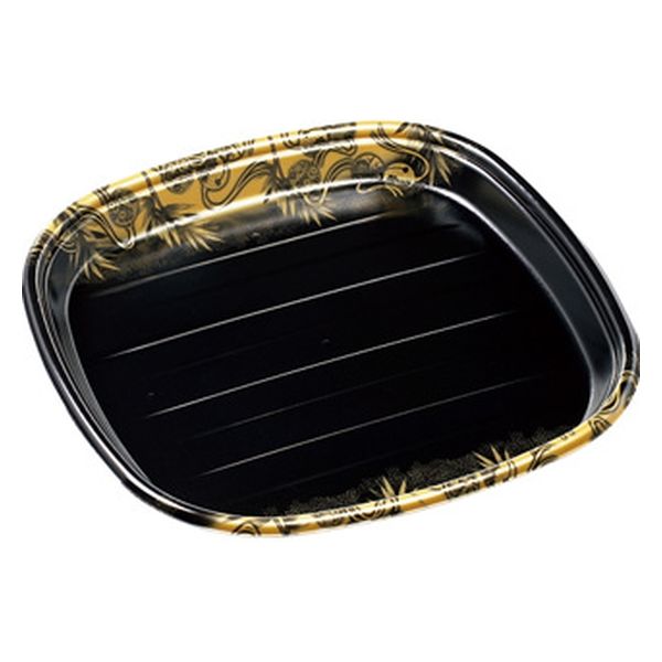 エフピコ 寿司桶 新角桶5人P(V) 本体 鈴竹 43851150 1袋(10個)（直送品）