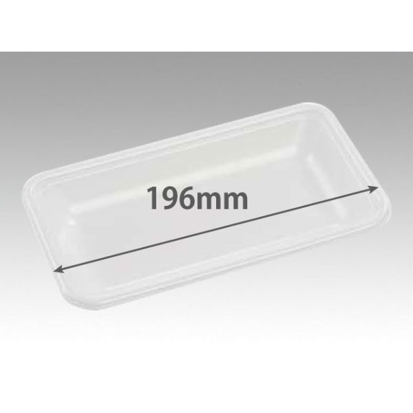 エフピコ 発泡トレー FLB-A11-25(V) エコ白 0B500114 1袋(100個)（直送品）