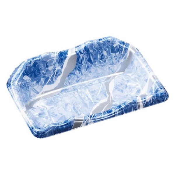 エフピコ 刺身容器 豊山20-14 本体 銀氷青 46652014 1ケース(1200個(50個×24)（直送品）