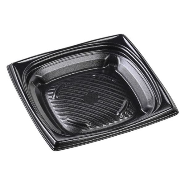 エフピコ 弁当容器 MFPパステ21-21 本体 黒 4M74212A 1袋(50個)（直送品）