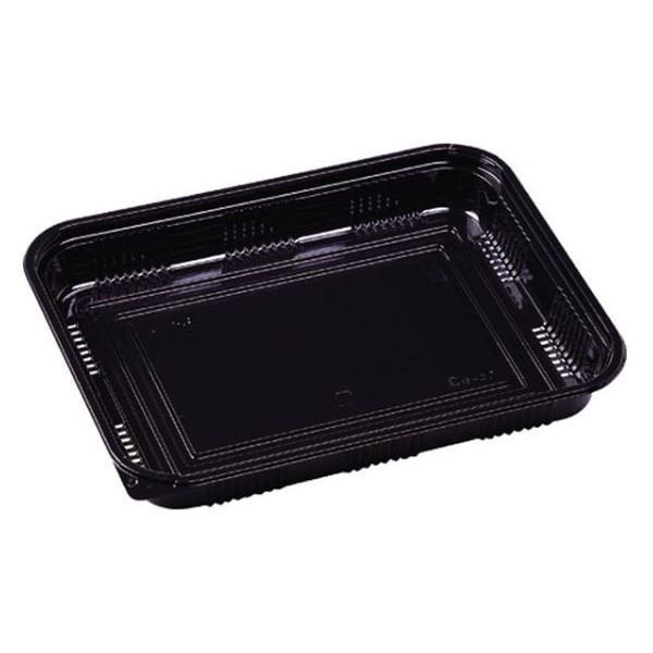 エフピコ 寿司容器 MSD-IC-530 本体 黒 7E151530 1袋(50個)（直送品）