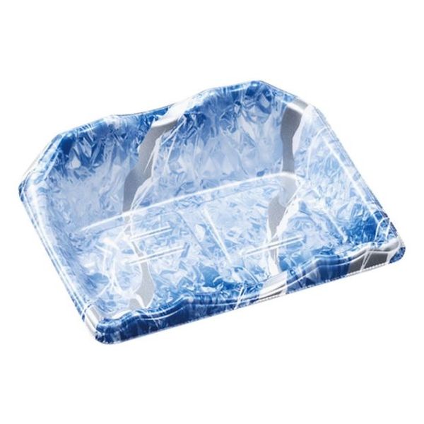 エフピコ 刺身容器 豊山20-16 本体 銀氷青 46652016 1ケース(900個(50個×18)（直送品）