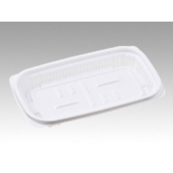 エフピコ 軽食容器 FT惣菜15-11(22)V 本体 白 79113530 1袋(50個)（直送品）