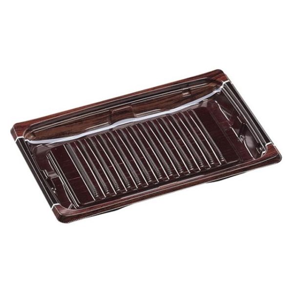 エフピコ 軽食容器 MSDプレイン20-13AG 本体 ボストン茶 7E272013 1ケース(900個(50個×18)（直送品）