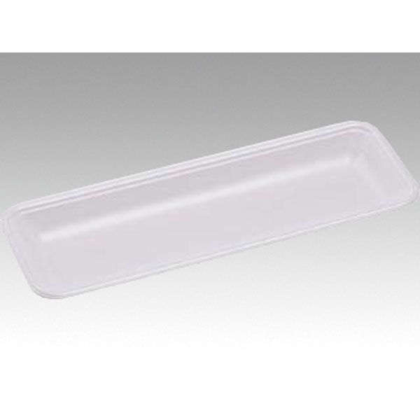 エフピコ 発泡トレー FLB-L10-25 W 白 0B404104 1袋(100個)（直送品）