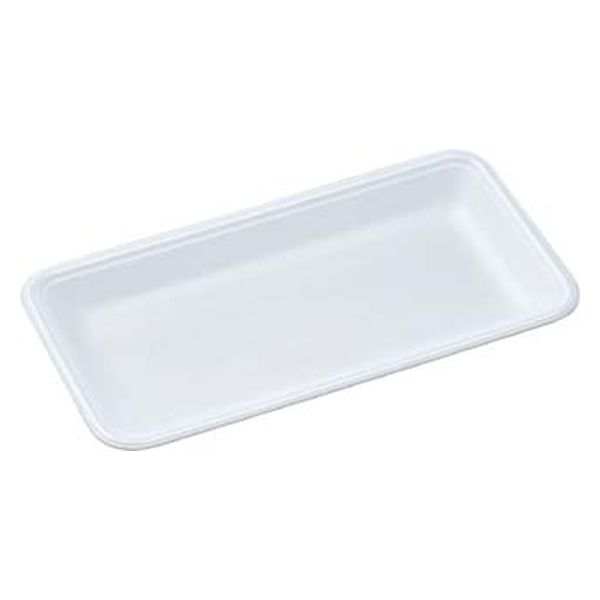 エフピコ 発泡トレー FLB-Y13-25 W 白 0B402134 1袋(100個)（直送品）