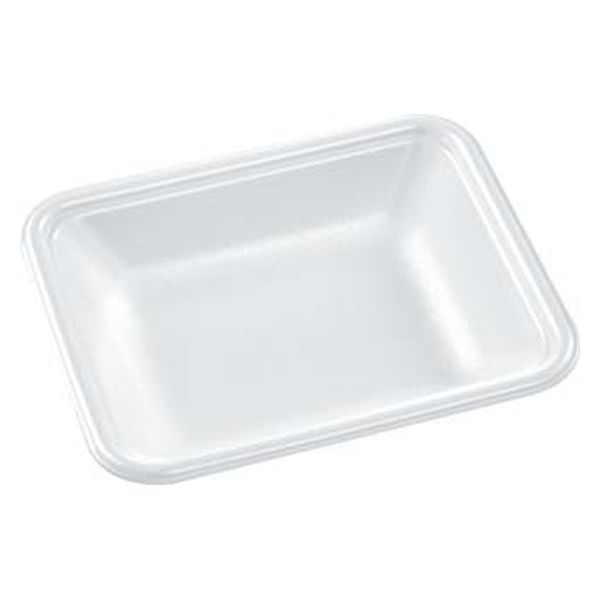 エフピコ 発泡トレー FLB-V12-30 W 白 0B401126 1袋(100個)（直送品）