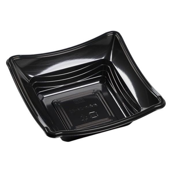 エフピコ どんぶり容器 MSD京角丼-28-52 本体 黒 7E152285 1袋(50個)（直送品）