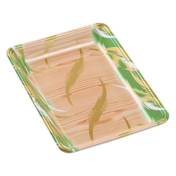 エフピコ 発泡トレー FLB-A28-30 風紋木目緑 4B830286 1ケース(900個(100個（直送品）