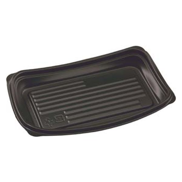 エフピコ 軽食容器 FT京デリ-435(V) 本体 黒 79424350 1袋(50個)（直送品）