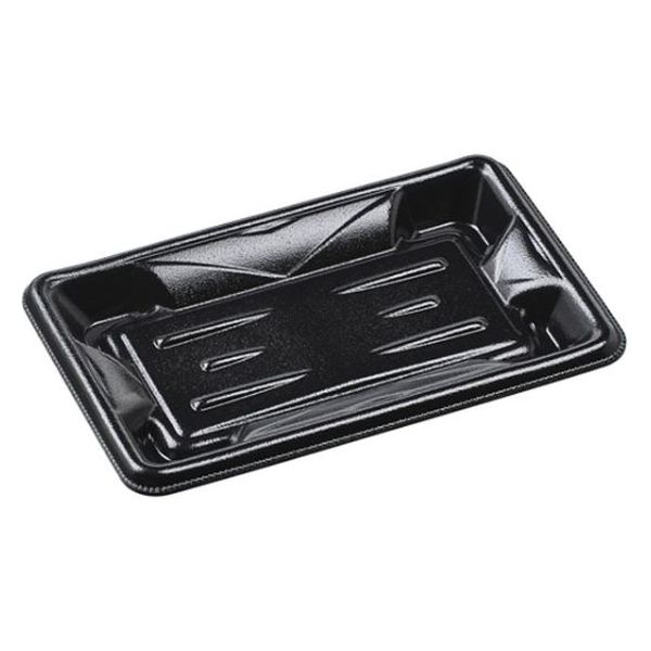 エフピコ 軽食容器 MFPホットグラン1(18-11) 黒W 4M50182A 1ケース(1200個(50個×24)（直送品）