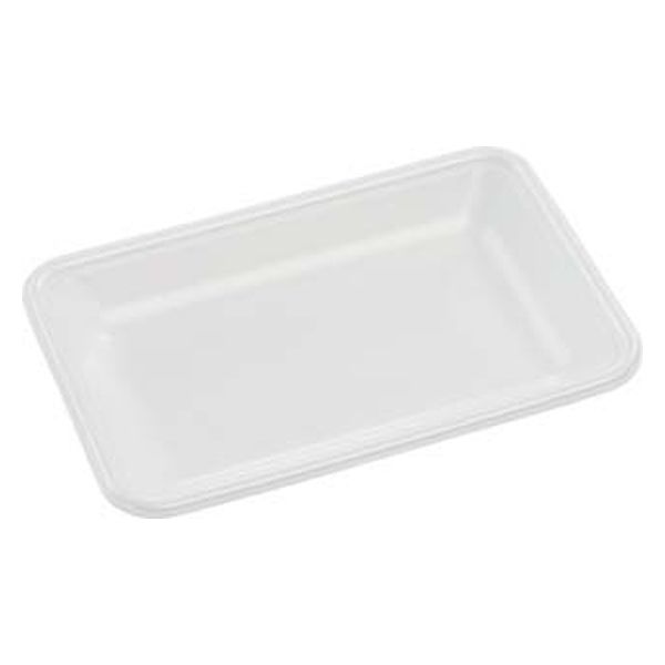 エフピコ 発泡トレー FLB-A13-25(V) エコ白 0B500134 1袋(100個)（直送品）