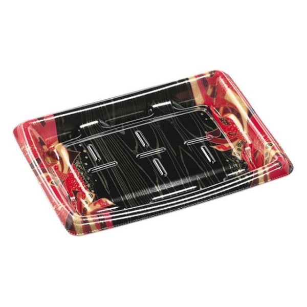 エフピコ 発泡トレー MTD20-15平ヨコ 本体 舞姫赤 40782016 1袋(50個)（直送品）