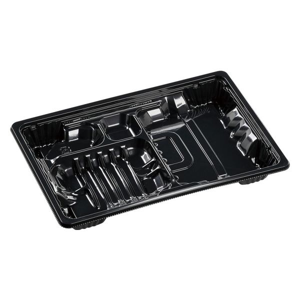 エフピコ 弁当容器 MSDアコード23-16-1黒 7E942316 1袋(50個)（直送品）
