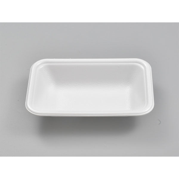 エフピコ 発泡トレー FLB-V10-30 W 白 0B401106 1袋(100個)（直送品）