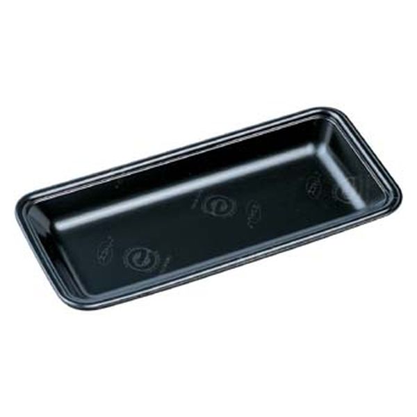 エフピコ 発泡トレー FLB-Y12-25 W エコ黒 4B142124 1ケース(1500個(100（直送品）