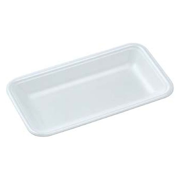 エフピコ 発泡トレー FLB-A11-25 W 白 0B400114 1袋(100個)（直送品）