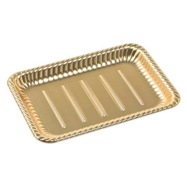 エフピコ オードブル容器 ティアラ角皿30-21(V1) 本体 金 4C133021 1ケース(400個(50個×8)（直送品）