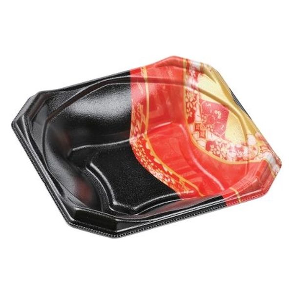 エフピコ どんぶり容器 MFPかぐら丼17-17 本体 天神赤 4M631714 1袋(50個)（直送品）