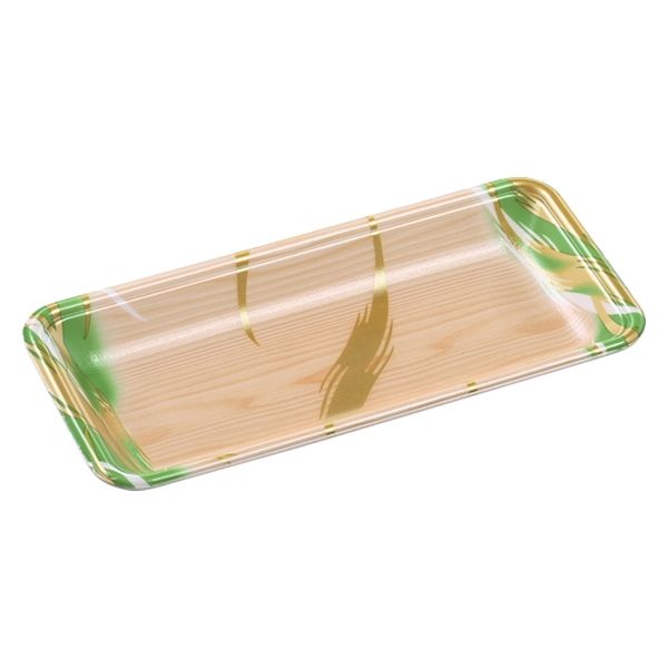 エフピコ 発泡トレー FLB-Y12-25 風紋木目緑 4B832124 1ケース(1500個(100（直送品）