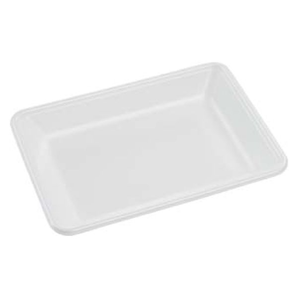 エフピコ 発泡トレー FLB-Y18-33 W エコ白【weeco】 0B302189 1袋(100個)（直送品）