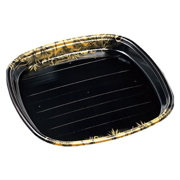 エフピコ 寿司桶 新角桶6人P(V) 本体 鈴竹 43851160 1袋(10個)（直送品）