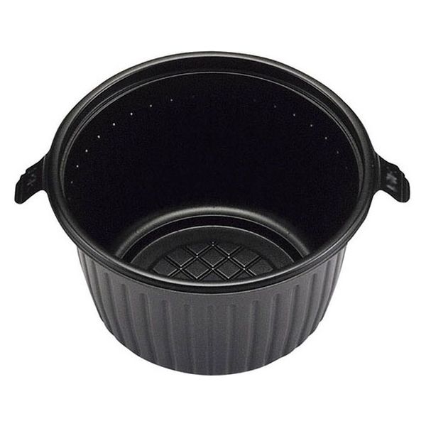 エフピコチューパ どんぶり容器 RK-140 黒 本体 CP800536 1ケース(600個(50個×12)（直送品）
