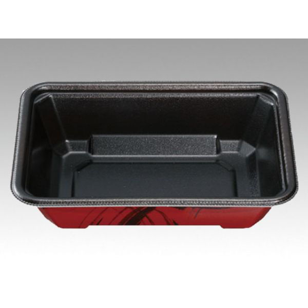 エフピコチューパ どんぶり容器 MFP極み重-74 会津赤 本体 CP630258 1袋(50個)（直送品）