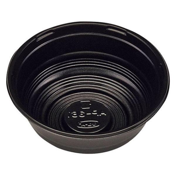 エフピコチューパ どんぶり容器 AP-361 黒 本体 CP630288 1ケース(800個(50個×16)（直送品）