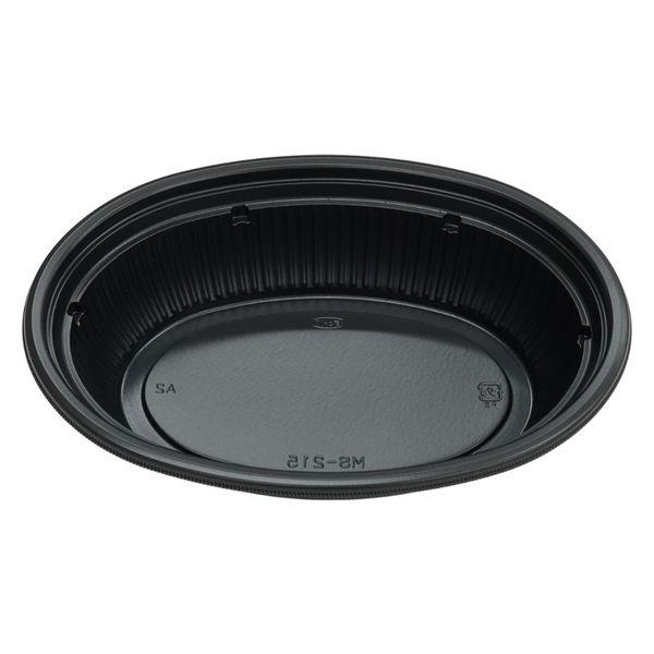 エフピコチューパ 軽食容器 MS-215 黒 本体 CP570695 1ケース(300個(50個×6)（直送品）