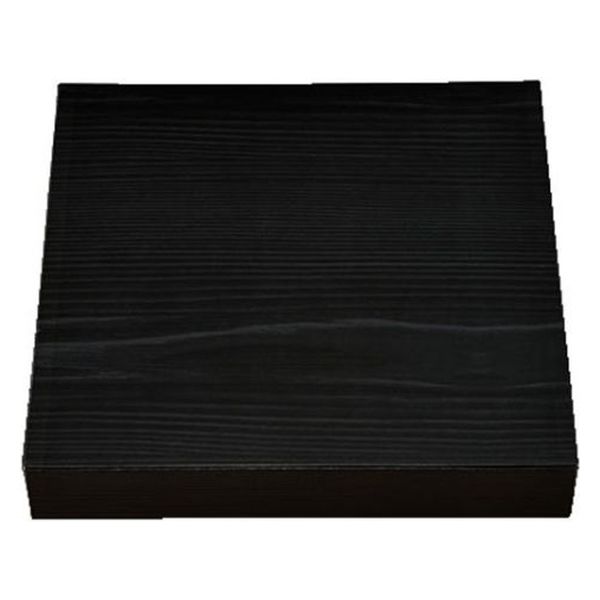 エフピコチューパ 仕出し弁当容器 紙BOX一体型 80-80 黒木目 CP501716 1袋(50個)（直送品）