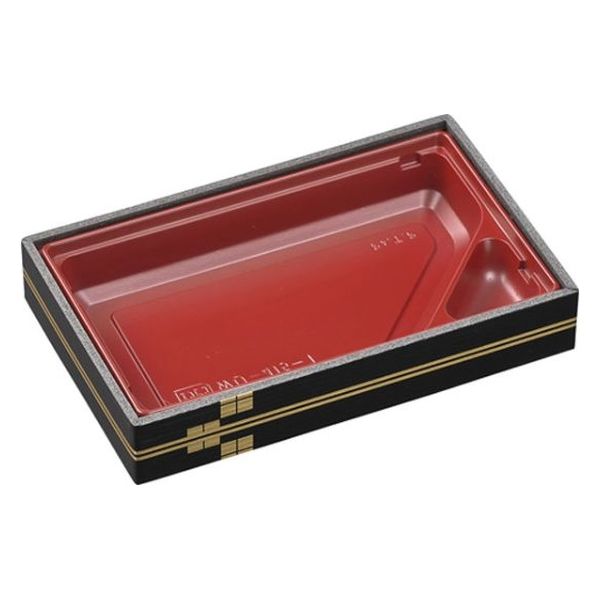 エフピコ 弁当容器 WU-415-1 本体 本陣赤 8C364151 1袋(20個)（直送品）
