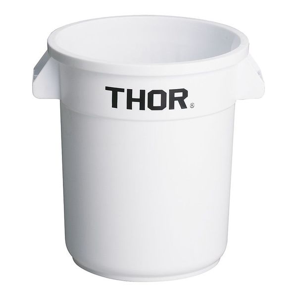 Trust ラウンドコンテナ 23L ホワイト KTL3833 1個 63-5704-54（直送品）