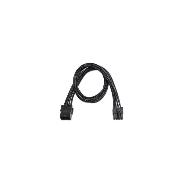 アイネックス EPS12V用電源延長ケーブル 45cm ブラック PX-011A 1個 67-9258-57（直送品）