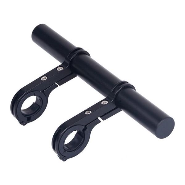 Trimate 自転車用エクステンションバー 200mm TR-BEB002-BK 1個 67-4917-81（直送品）