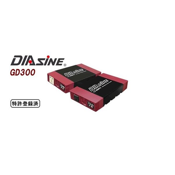 電菱 ファンレスDCーAC正弦波インバータ 定格出力電圧300VA 定格入力電圧24Vdc GD300NA-124 1個（直送品）
