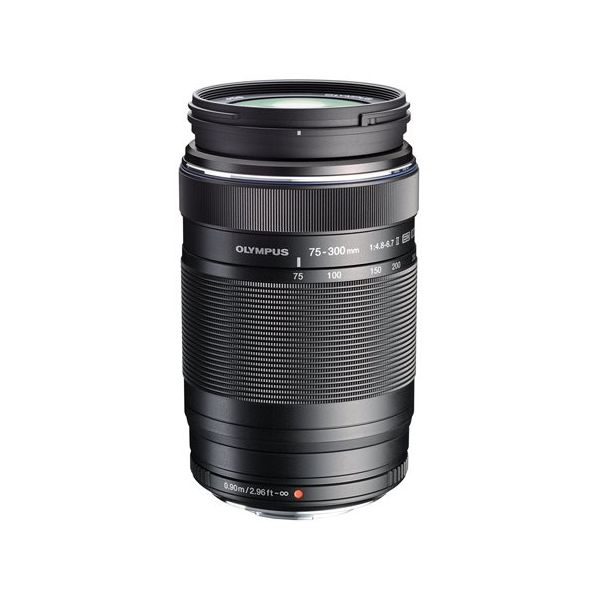 OM SYSTEM 交換レンズ M.ZUIKO DIGITAL ED 75ー300mm F4.8ー6.7 II 64-9618-81 1本（直送品）