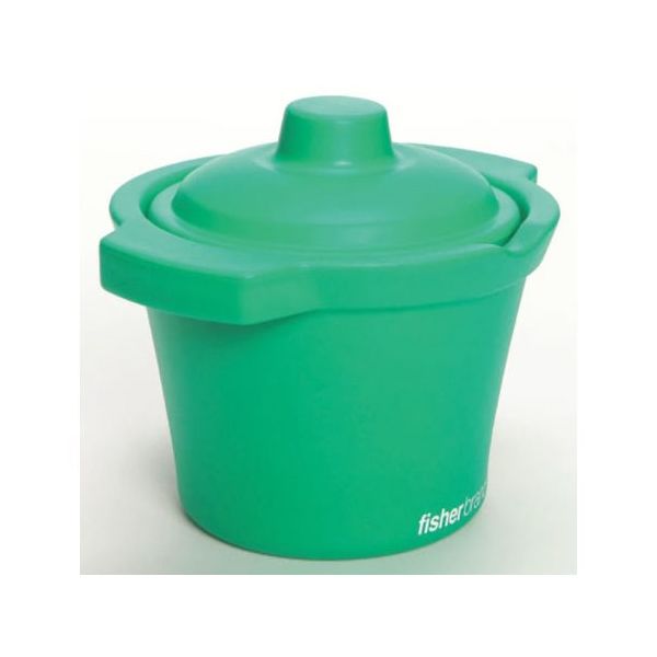 ウィザーライフサイエンス Fisherbrand アイスバケツ 4L グリーン 03-395-163 1個 65-4341-31（直送品）