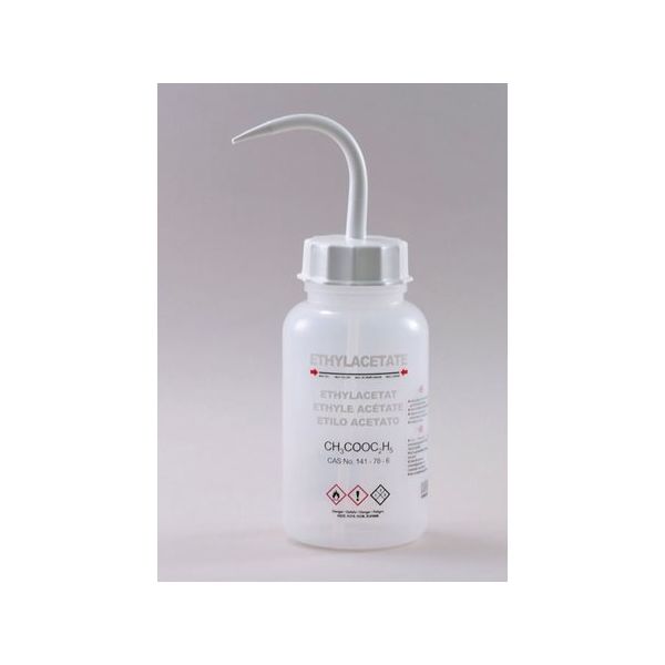 Isolab 薬品識別安全洗浄瓶 酢酸エチル用 68-4096-62 1個（直送品）
