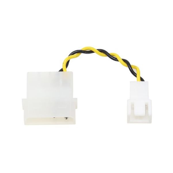 アイネックス ファン用電源変換ケーブル 5cm CA-09B 1個 67-9218-36（直送品）