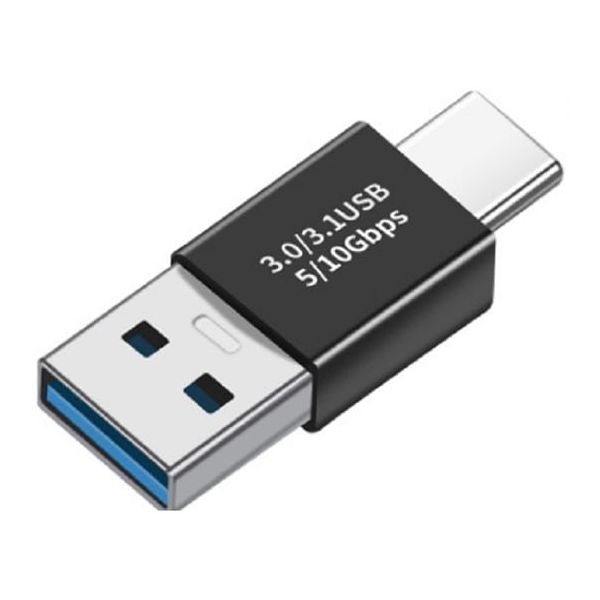 Trimate USBアダプタ USB TypeーA(オス)ー TYPEーC(オス)ストレートタイプ TR-UUA 1個（直送品）