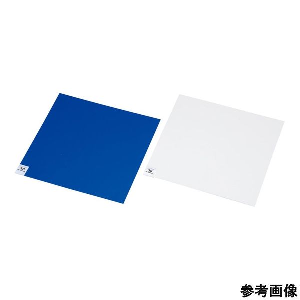 アズピュアエアーシャワー用粘着シート(バイオマスプラ配合)白 強粘着 穴なし 1袋(30層×1シート入) 4-6366-02 1袋(1層)（直送品）