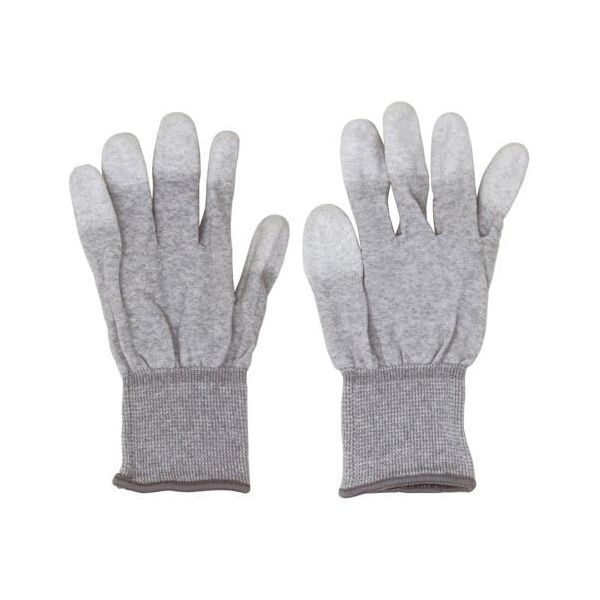 アイネックス 静電気防止手袋 精密作業用 M/Lサイズ SB-06ML 1双 68-0583-86（直送品）