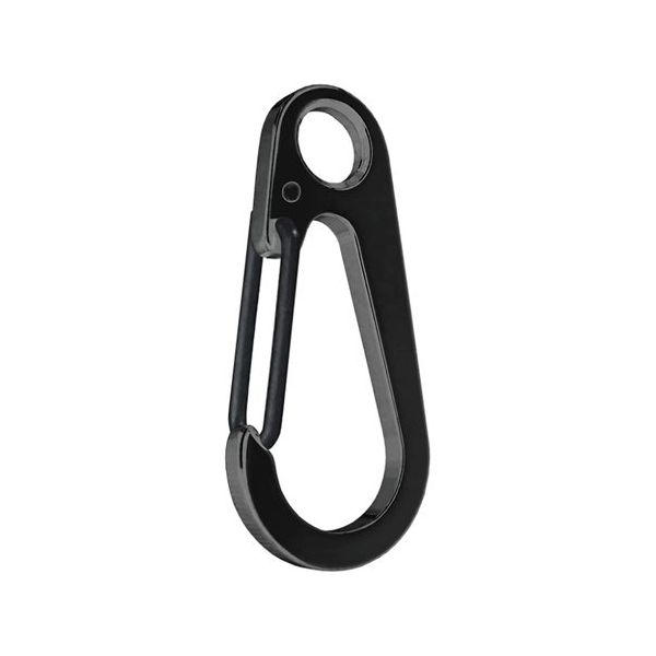 Trimate カラビナ ブラック TR-KBN004-BK 1個 67-4918-85（直送品）