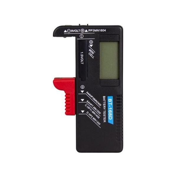 Trimate デジタルバッテリーチェッカー TR-BTS003-BK 1個 67-4917-93（直送品）