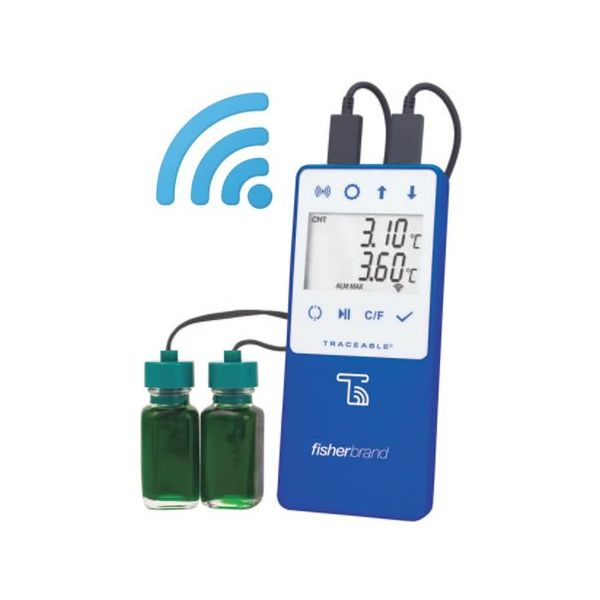 Fisherbrand(TM) TraceableLIVE(TM) WiFiデータログ温度計 2ボトルプローブ 15-079-615 1個（直送品）